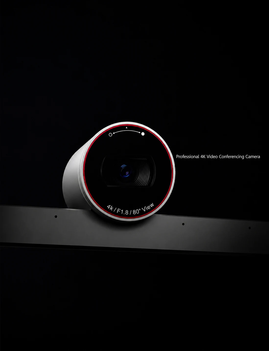 Cámara 4K dedicada a videoconferencia con tapa de privacidad de Huawei IdeaHub S2